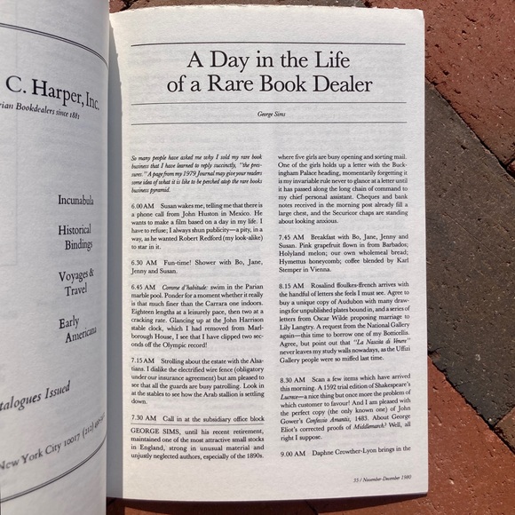 1980 American Book Collector Rare Book Seller Papermaking Journal Literary - Picture 3 of 12